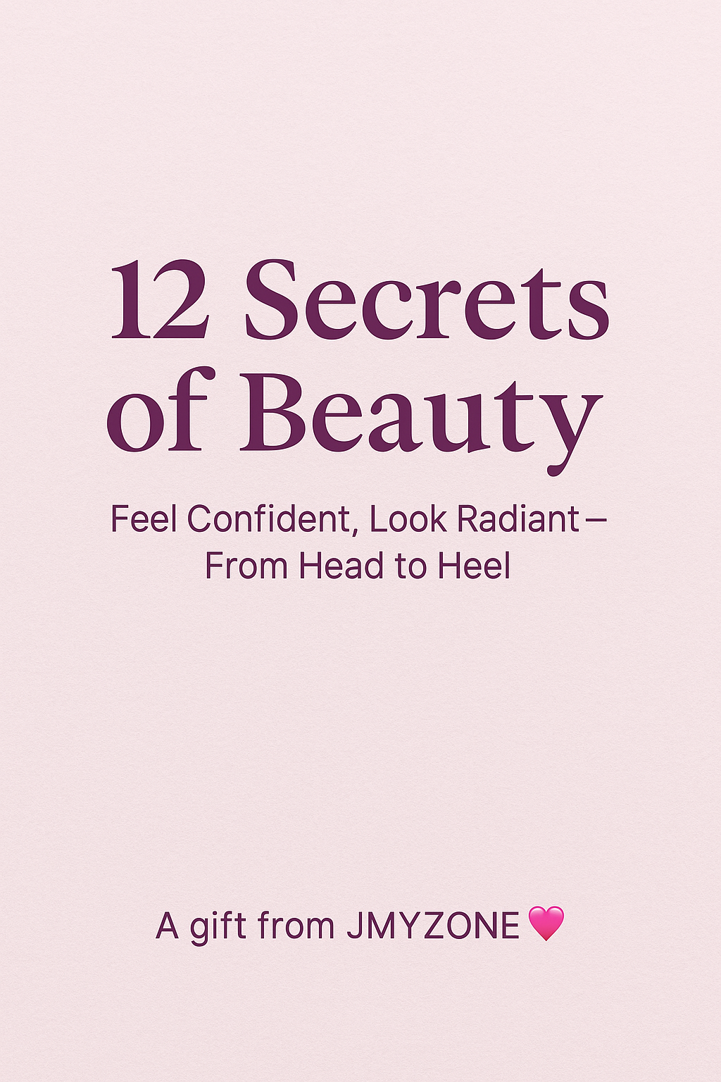 12 SECRETS OF BEAUTY